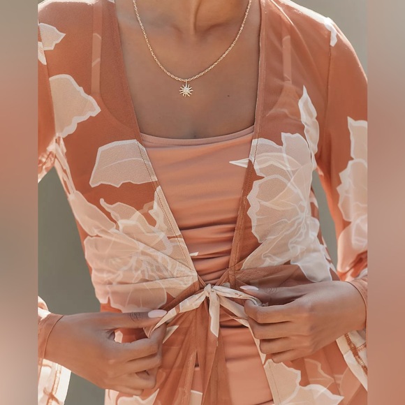 HUTCH Emere Duster Coverup | NWT Size Medium, Anthropologie | $158 - Picture 4 of 11